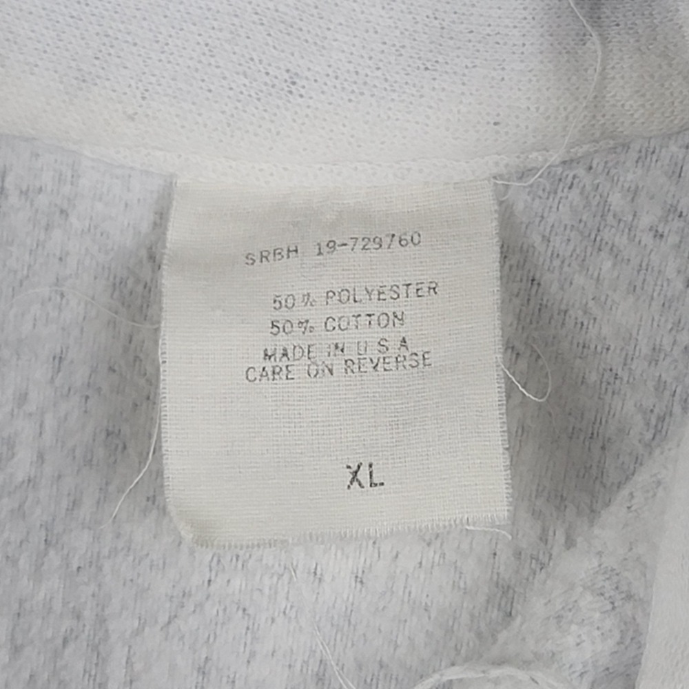 Vtg 90s San Francisco 1/4 Zip Pullover Sweatshirt Sz XL Golden Gate Bridge USA - Picture 8 of 9